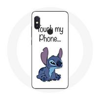 Coque pour Xiaomi Redmi Note 5 Pro Lilo et Stitch mignon Fond blanc balta