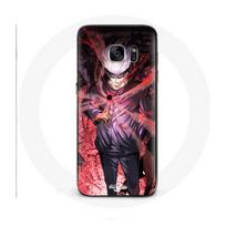 Coque pour Samsung Galaxy S6 Edge Satoru Gojo Jujutsu Kaisen Manga art