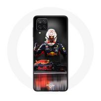 Coque pour Samsung Galaxy A22 4G Formule 1 Max Verstappen Pilote F1 Red Bull RB15