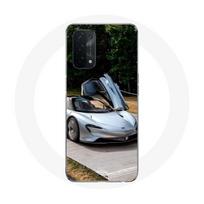 Coque pour Oppo A74 Formule 1 McLaren Voiture Gris