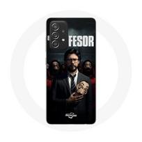 Dėklas Samsung Galaxy A52 La casa de papel Profesorius