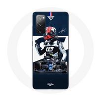 Dėklas Samsung Galaxy S20 FE „Formulė 1“ Max Verstappen Automobilininkas F1 Mėlynas