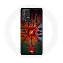 Dėklas Samsung Galaxy A33 5G Stranger Things 4 sezonas Plakatas Naujos teorijos įgulos