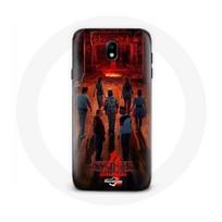 Dėklas Samsung Galaxy S5 Stranger Things Plakatas Įgulos Gerbėjų kūrinys 4 sezonas