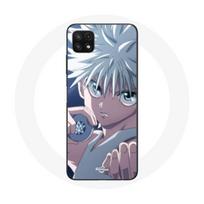 Dėklas Samsung Galaxy A22 5G Killua Zoldyck serija Hunter x Hunter