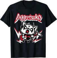 Aggretsukoo Rocker Rage Music Funny Rock Unisex T-Shirt S