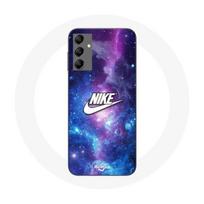 Case - Maniacase - Samsung Galaxy A14 5G - White Nike Logo - Silicone - Flexible juoda