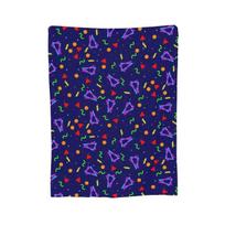 Arcade Carpet Blankets Soft Warm Flannel Throw Blanket Bedding for Bed Living room Picnic Travel Home Couch 75x100cm 30x40in blue