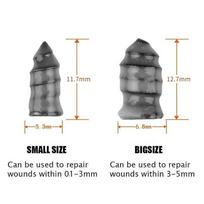 5-20pcs Tubeless Tyre Repair Rubber Nail Puncture Vacuum Tyre Quick Repair Tool Self Service Tire Repair for Car Trucks Motorcycle Scooter Bike 10 pc Small