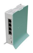 MikroTik hAP wireless router Gigabit Ethernet Single-band (2.4 GHz) Green, White