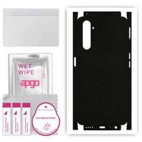apgo apsauginė lipdukas-oda nugarai+šonams, suderinamas su Realme 6 Pro, pilnas apvyniojimo plėvelė, folija, vinilas - Raštas Matrica