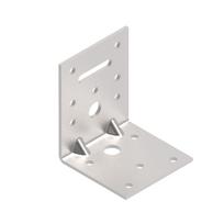 Tvirtinimo kampas Arras, 75 mm x 60 mm x 60 mm x 2.5 mm, sutvirtintas, 50 vnt.