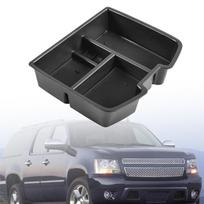 Center Console Armrest Box Storage Tray Organizer Replace Partitioned Interior Accessories Easy to gray