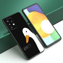 Duck Goose Game telefono dėklas, skirtas Samsung A04 A21 A30 A50 A52 S A13 A14 A22 A23 A32 A53 A73 5G A11 A12 A31 A33 A51 A70 A71 A72 Samsung A04 4G