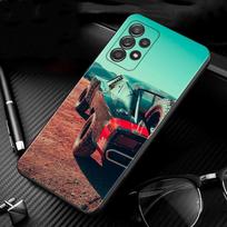Telefono dėklas Samsung Galaxy A51 A12 A72 A52 A21s A71 A32 A31 A32 A02s A11 A41 A22 A42 A02 Fundas Greiti ir įsiutę Sportinis automobilis Samsung A01 blue