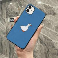 MaiYaCa Untitled Goose Game Interesting Duck Game Phone Case for iPhone 11 12 13 mini pro XS MAX 8 7 6 6S Plus X 5S SE iphone 5 5s SE gray