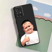 Phone Case for Redmi Note 9 9S 11 Pro 10 Lite 11T 7 11S 8T 10S 8 9T 5G 4G Note11 Luxury Shell Silicone Funny hasbulla Cases Capa Redmi Note 11SE gray