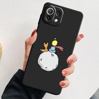 Black Silicone Cover for Samsung Galaxy A22 Note 20 Ultra 10 Plus 8 9 S22 A72 S21 A32 S20 A72 S21 5G The Little Prince Case Samsung Note 8