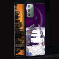 Chainsaw Man Case for Samsung Galaxy Note 20 Ultra 10 Lite 9 8 A53 A52 A12 S22 S21 FE S20 Plus TPU Black Phone Cover Anime Shell Samsung Note 20