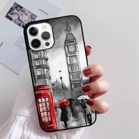 London Red Bus Big Ben Phone Case for iPhone 11 12 13 14 Pro Max mini XR XS SE 2020 6 7 8 Plus Samsung S21 S22 Coque Fundas iPhone 5 5s SE
