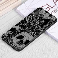 Grim Reaper Skull Skeleton For Samsung Galaxy A40 S A30 S A2 A20E A20 S A10S A10 E A90 A80 A70 S A60 A50S Black Soft Phone Case Samsung A10 gray