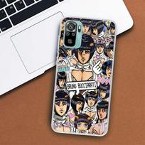 JoJo's Bizarre Adventure Background Phone Case For Xiaomi Redmi 10 10C 10A 9T 9C 9A 9 Prime 8 8A 7 7A 6 6A K20 K30 K40 Pro S2 Fu Redmi 10 black