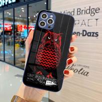 Welcome Twin Peaks Phone Case For IPhone 14 13 12 11 Pro Max X XR XS 8 7 Plus Liquid Glass Color Phone Cover iPhone 14 black