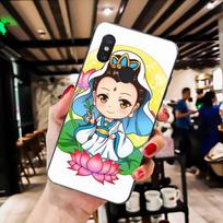 Buddhism Buddha Phone Case For Xiaomi Mi 11 10 A2 A2lite A1 9 9SE 8Lite 8explorer F1 Poco M3 X3 Pro Fundas Cove xiaomimi10lite brown