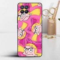 Phone Funda For Realme 8 6 7 5 Pro C3 C21Y C15 C21 8i XT GT Master Neo2 Neo3 C35 Black Silicone Case Hey Arnolds Cartoon Realme XT beige