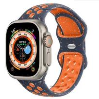 Sport Rubber Strap for Apple Watch Band Ultra 2 49mm 45mm 44mm 42mm 38mm 41mm 40mm Colored Particles Band for IWatch 9 8 7 6 5 SE 4 3 2 38MM-40MM-41MM įvairiaspalvis