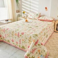 Lovos užtiesalas Medvilnė Linas Sijonas Nėriniai Lovatiesės Studentų bendrabutis Tatamio čiužinys Neslystantis užvalkalas Plonas pledas Keturi metų laikai Only 2pc Pillowcase