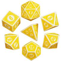 7pcs Game Dice 16mm-20mm Dices Set for Board Games /Teaching Math Party Accessories Multi Sided Dices Set blue