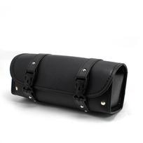 Motorcycle Tools Bag Barrel Shape Waterproof Saddlebags juoda
