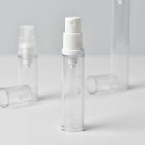 Skysto makiažo pagrindo kelioninis buteliukas 5/10/15 ml Kosmetika Akių kremas Vakuuminis smulkaus purškimo buteliukas Kelioninis nešiojamas PP-AS white