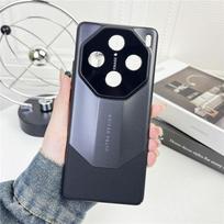„Vivo X100 Pro“ Patvarus nuo pirštų atspaudų, smūgiams atsparus „Nappa PC“ + „Stick“ odinis dėklas, apsaugantis nuo kritimo, galinis dangtelis X100 juoda