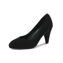 Krazing Pot Genuine Leather Slip on Round Toe Elegant Autumn Sexy Lady Summer Leisure Women Pumps 34