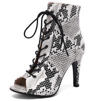 Kulkšnies vakarėliui skirta moteris Seksualūs stiletai aukštakulniai Zapatillas Moteriški Lotynų Amerikos šokių kulniukai Batai Tuščiaviduriai Moteriškiems Batams Latin Ballroom 35 gray