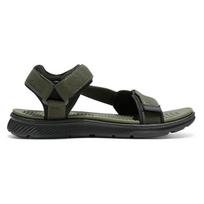Large Men's Anti Slip Wear-resistant Fashionable Lightweight  Outdoor Beach Shoes Casual Sandals Slippers 40 žalia