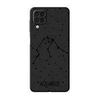 Twelve Constellations Case For Samsung Galaxy A52 A12 A32 A51 A21s A71 A13 A53 A22 A31 A72 A03 A02s A41 Black Phone Shell Samsung A72 4G(5G) black