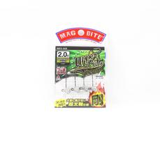 Harimitsu Magbite MB01G Jighead Uppercut 2 grams size 4 (9295) gray