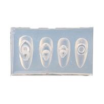 Cute Duck Silicone Nail Carving Mold Nail Decoration Carving Template Resin Casting Molds  Nail Art Maincure Tools