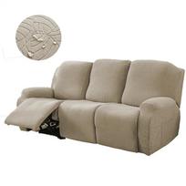 Waterproof Recliner Sofa Cover 3 Seater Stretch Elastic Couch Slipcover Lazy Boy Relax Armchairs Slipcover-grip Protects Cover 3 Seater
