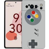 Video Game Boy Vintage GamePad Phone Case For Google Pixel 8 A 7 6 Pro 6A 5G Black Soft Shockproof Back Cover Silicone TPU Shell Pixel 7A black