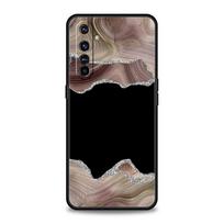 Agate Textu Marble For Realme GT Neo2 3 Phone Case For Realme 9 8 7 6 GT2 Pro Plus 5G 8i 9i C3 C21 C11 C25 C35 C21Y Coque Cover Realme GT Neo2 gray