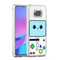 Cute Game Box Boy Phone Case For Xiaomi Mi 12T 10 12 Lite 11 Ultra 11X 11T Pro 11i Poco X4 X3 NFC F3 F4 M3 M4 Soft Clear Cover Poco M4 Pro 5G purple
