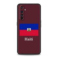 Telefono dėklas, skirtas Realme 12 11 10 9 8 5G 7 6 GT5 GT3 GT2 Pro Plus C21 C11 C25 C35, skirtas GT Neo 2 3 3T 5 Viršelio pristatymas Haičio vėliava Realme 9Pro Plus black