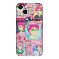 Black tpu Case For Samsung galaxy M53 M13 M62 A12 A22 A22S A32 A42 A52 A52S A72 4g 5g A20S saiki kusuo wallpaper Samsung M13 4G