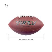 1 vnt. standartinis amerikietiškas futbolas jaunimui ir suaugusiems, lauko sporto žaidimas, varžybos, treniruotės, regbis, 9, 6, 3 dydis