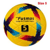 Nauji Futbolo Kamuoliai Profesionali Dydis 5 Dydis 4 PU Medžiaga Aukštos Kokybės Lauko Futbolo Treniruočių Rungtynių Vaikui Vyrams Besiūlis futbolas white