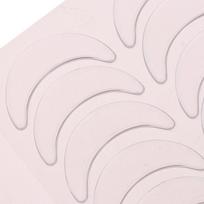 10 Pairs Reusable Waterproof Silicone Anti-Wrinkle Eye Pads Patches Stickers white